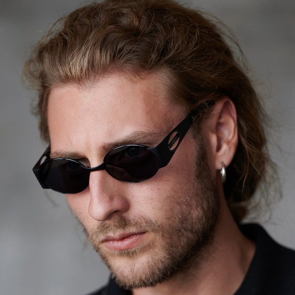 Round vintage sunglasses by Von Furstenberg, Italy main image 6